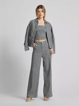 Топ-труба с полосатым узором, модель 'VMZIVA' Vero Moda