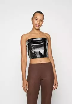 Топ TUBE Gina Tricot, черный