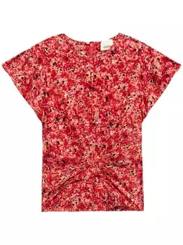 Топ Tullya ISABEL MARANT, красный