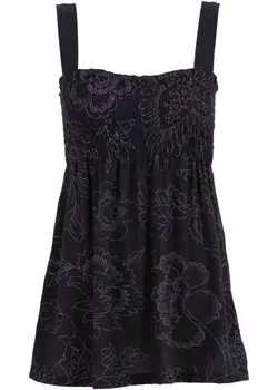 Топ-туника Bodyflirt, черный