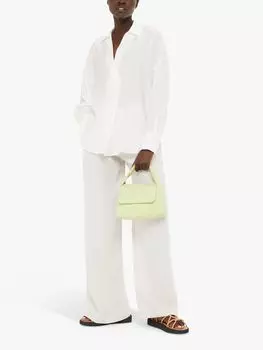 Топ-туника Whistles Riley Plain, белый