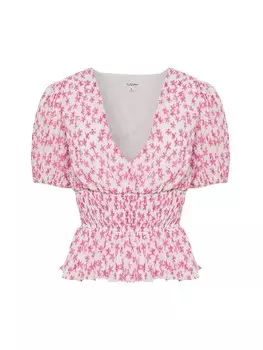 Топ Tussah HARLIE, розовый/белый