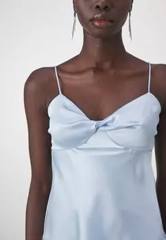 Топ Twisted Gina Tricot, синий