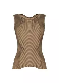 Топ type-o 004 A-Poc Able Issey Miyake, бежевый