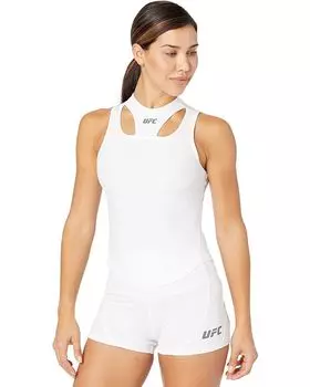 Топ UFC Sleeveless Cutout Workout, белый