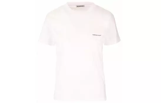 Топ укороченный Balenciaga женский, белый