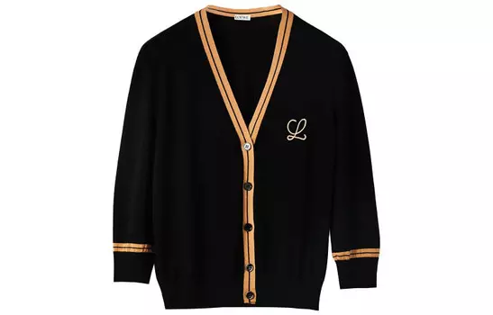 Топ укороченный Loewe женский, черный