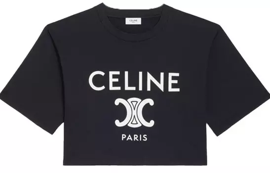 Топ укороченный женский Celine Camisoles, черный