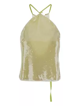 Топ, украшенный пайетками mvp wardrobe