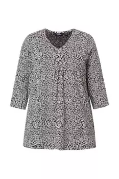 Топ Ulla Popken Shirt, черный