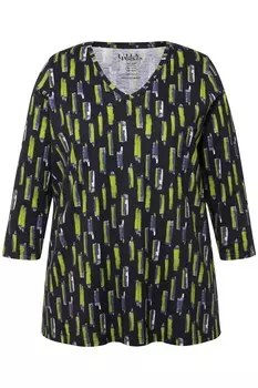 Топ Ulla Popken Shirt, черный