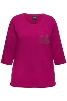 Топ Ulla Popken Shirt, фиолетовый