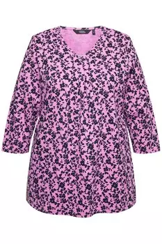 Топ Ulla Popken Shirt, фиолетовый