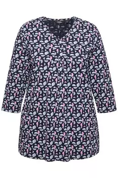 Топ Ulla Popken Shirt, морской синий