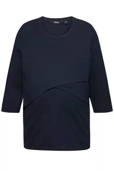 Топ Ulla Popken Shirt, морской синий