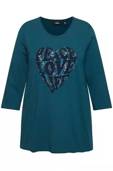 Топ Ulla Popken Shirt, синий