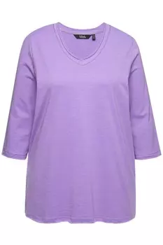 Топ Ulla Popken Shirt, сиреневый