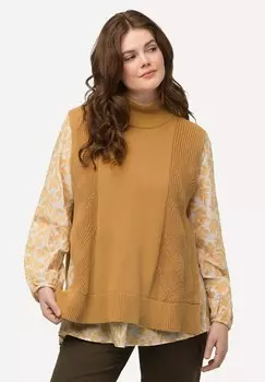 Топ Ulla Popken, светло-коричневый