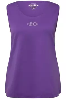 Топ Ulla Popken Top, цвет Blackberry