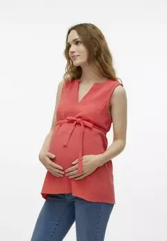 Топ UMSTANDS Vero Moda, оранжевый