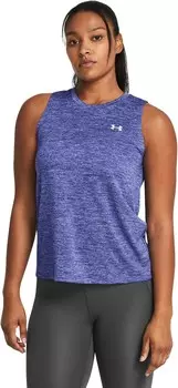 Топ Under Armour Tech Tank Twist, цвет Starlight/Celeste/Celeste