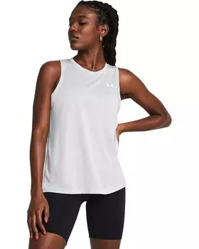 Топ Under Armour Tech Tank Twist, цвет Halo Gray/White/White