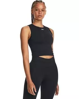 Топ Under Armour Train Seamless, черный/белый