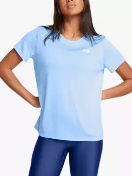 Топ Under Armour Women's Tech Sports, цвет blue/white