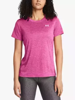 Топ Under Armour Women's Tech Sports, цвет elixir/white