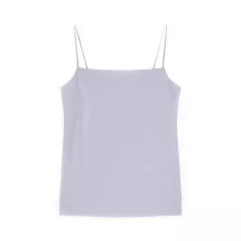 Топ Uniqlo Cotton Camisole, фиолетовый