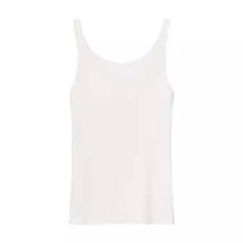 Топ Uniqlo Cotton Vest, белый