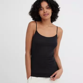 Топ Uniqlo Heattech термальный, черный