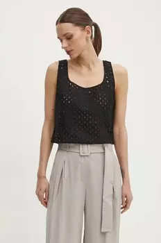 Топ United Colors of Benetton, черный