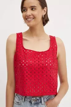 Топ United Colors of Benetton, розовый