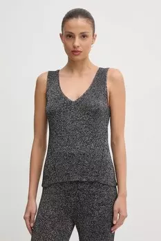 Топ United Colors Of Benetton, серебряный