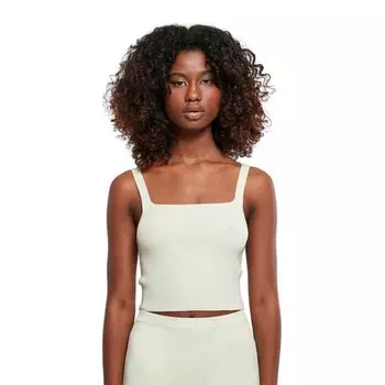 Топ Urban Classics Cropped Knit, белый