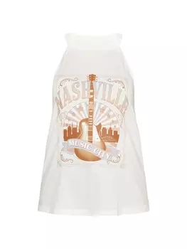 Топ usha BLUE LABEL, белый