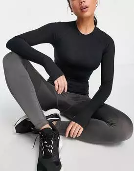 Топ узкого кроя с длинными рукавами ASOS 4505 icon