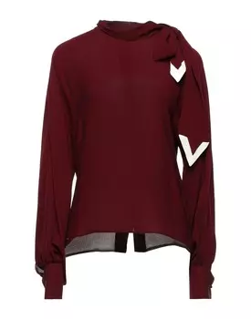 Топ Valentino Garavani, бордовый