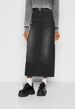 Топ Vaquera BDG Urban Outfitters ЮБКА МИДИ, черный