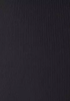 Топ VARIGATED SKIM SLASH TANK Abercrombie & Fitch, черный