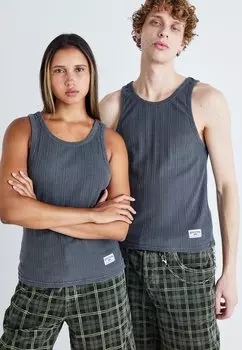 Топ Varigated Unisex BDG Urban Outfitters, черный