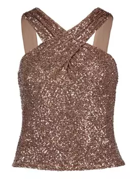 Топ Vera Mont, коричневый