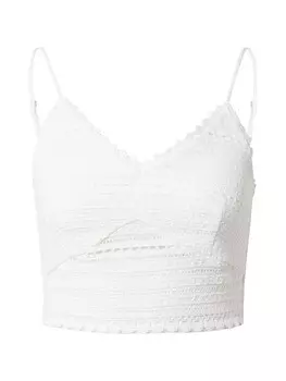 Топ VERO MODA Bina, натуральный белый