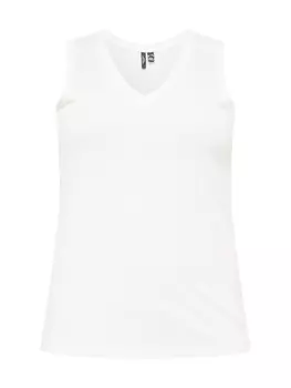 Топ Vero Moda Curve Top VMCMIA, белый