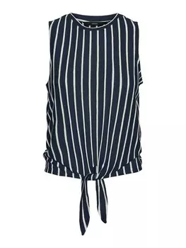 Топ Vero Moda Lana, цвет dunkelblau/wei