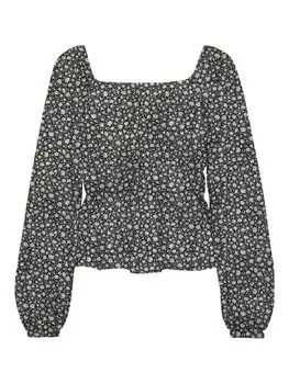 Топ VERO MODA MACHA, черный