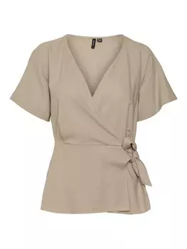 Топ Vero Moda MYMILO, бежевый