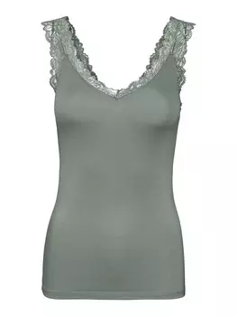 Топ Vero Moda Rosa, темно-зеленый