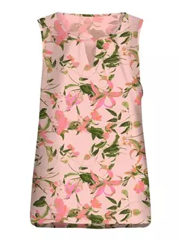 Топ VERO MODA Smilla, темно-розовый